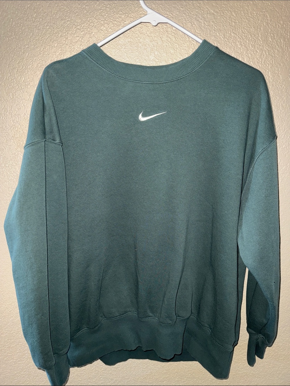 Nike Women’s Teal Oversized Crewneck Sweatshirt